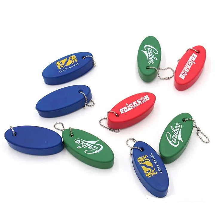 Customized wholesale EVA floating keychain